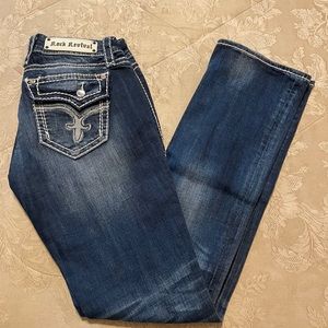 Rock Revival “Kai” slim bootcut jeans 28